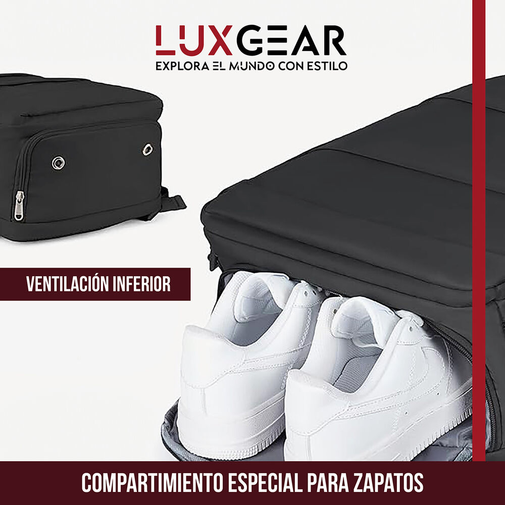 Mochila De Viaje Luxgear Nomadlife Impermeable Cabina image number 4.0