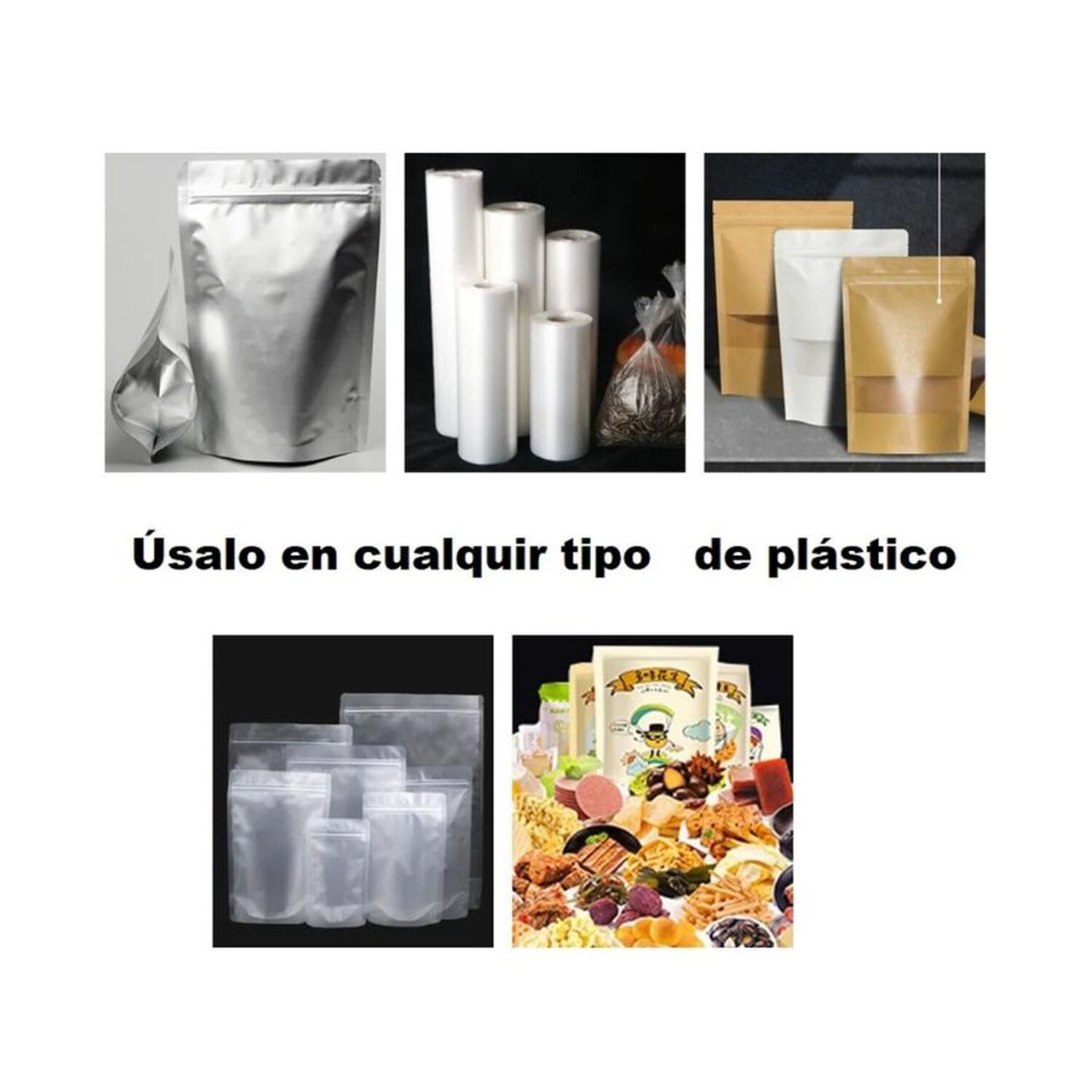 Selladora De Bolsas De Impulso 300mm Bolsas Pl&aacute;sticas image number 2.0