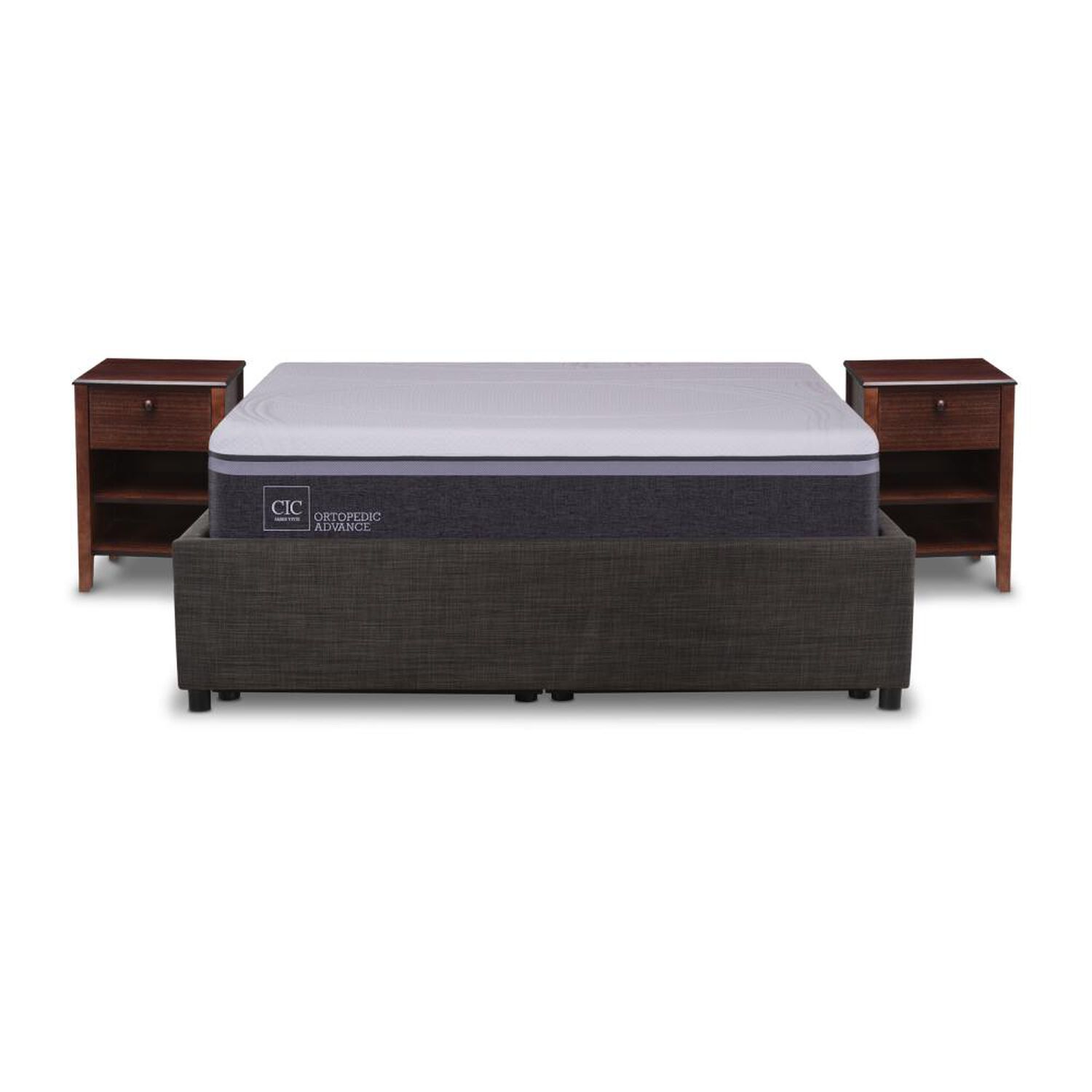 Cama Ba&uacute;l Cic Ortopedic Advance / 2 Plazas / Base Normal + Velador image number 0.0
