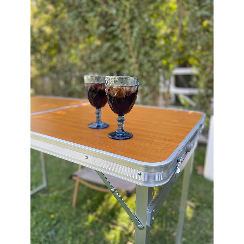 Mesa Pleglable Madera Camping Picnic image number 8.0