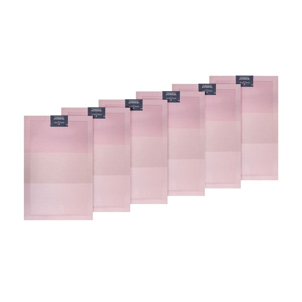 Pack 6 Individuales De Mesa Nautica Home 45x30cm Degrade Rosa image number 3.0