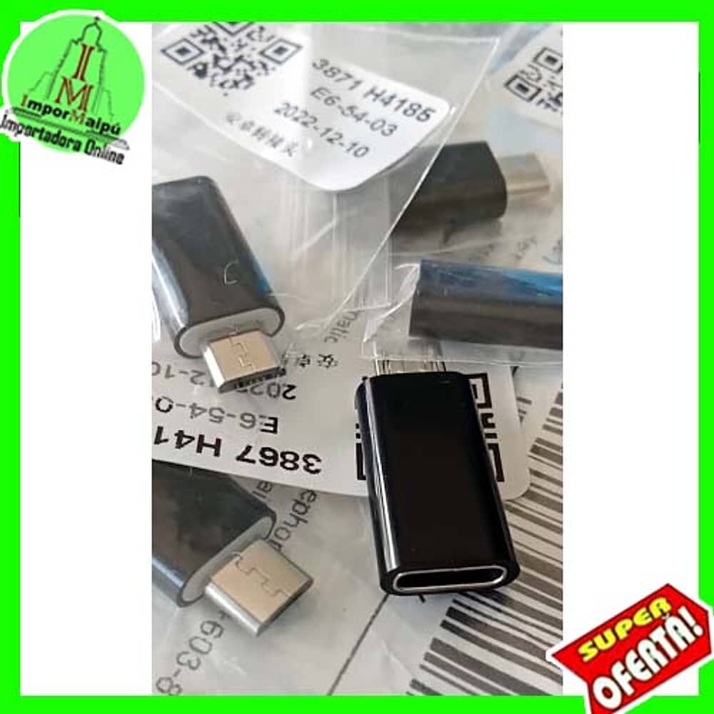 Adaptador Tipo C A Micro Usb V8 Tipo C Hembra Micro Usb Macho Celulares Compatible Android, Samsung image number 7.0