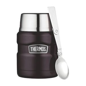 Termo Comida King Acero Inox Negro 470 Ml Thermos