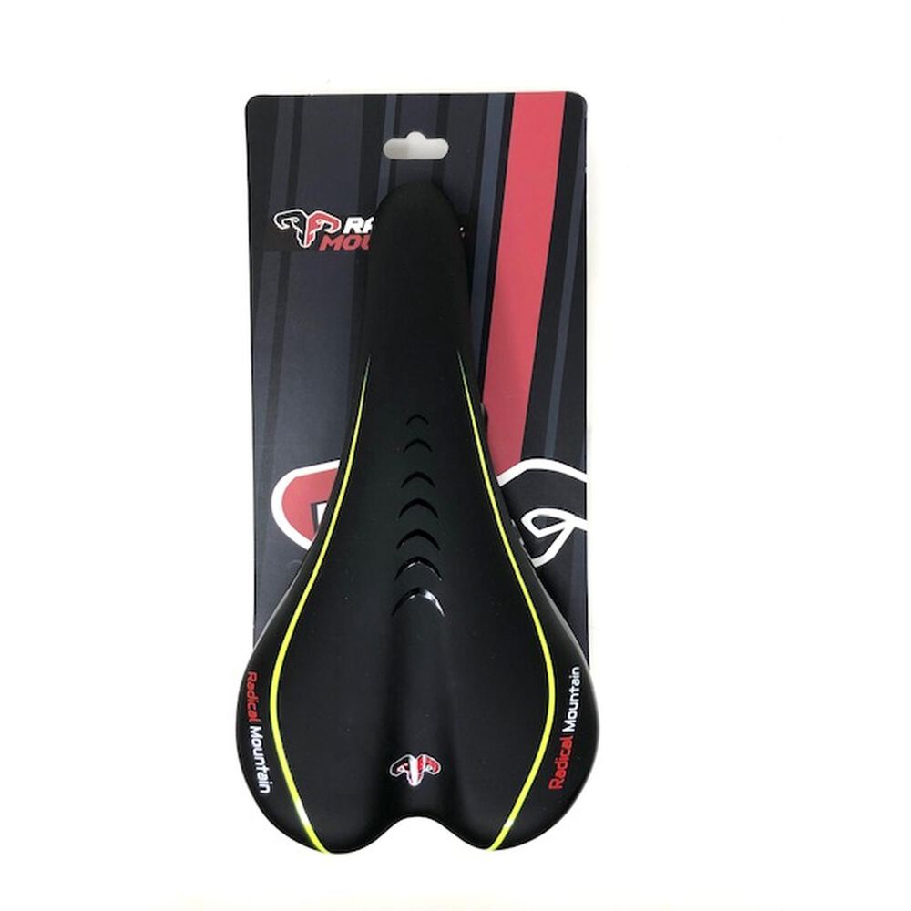 Asiento Mtb Negro/amarillo Radical Mountain image number 3.0