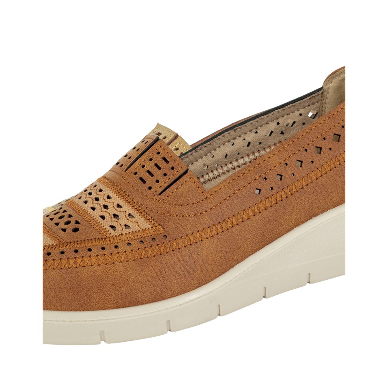 Mocas&iacute;n Barva Caramelo Passer image number 3.0