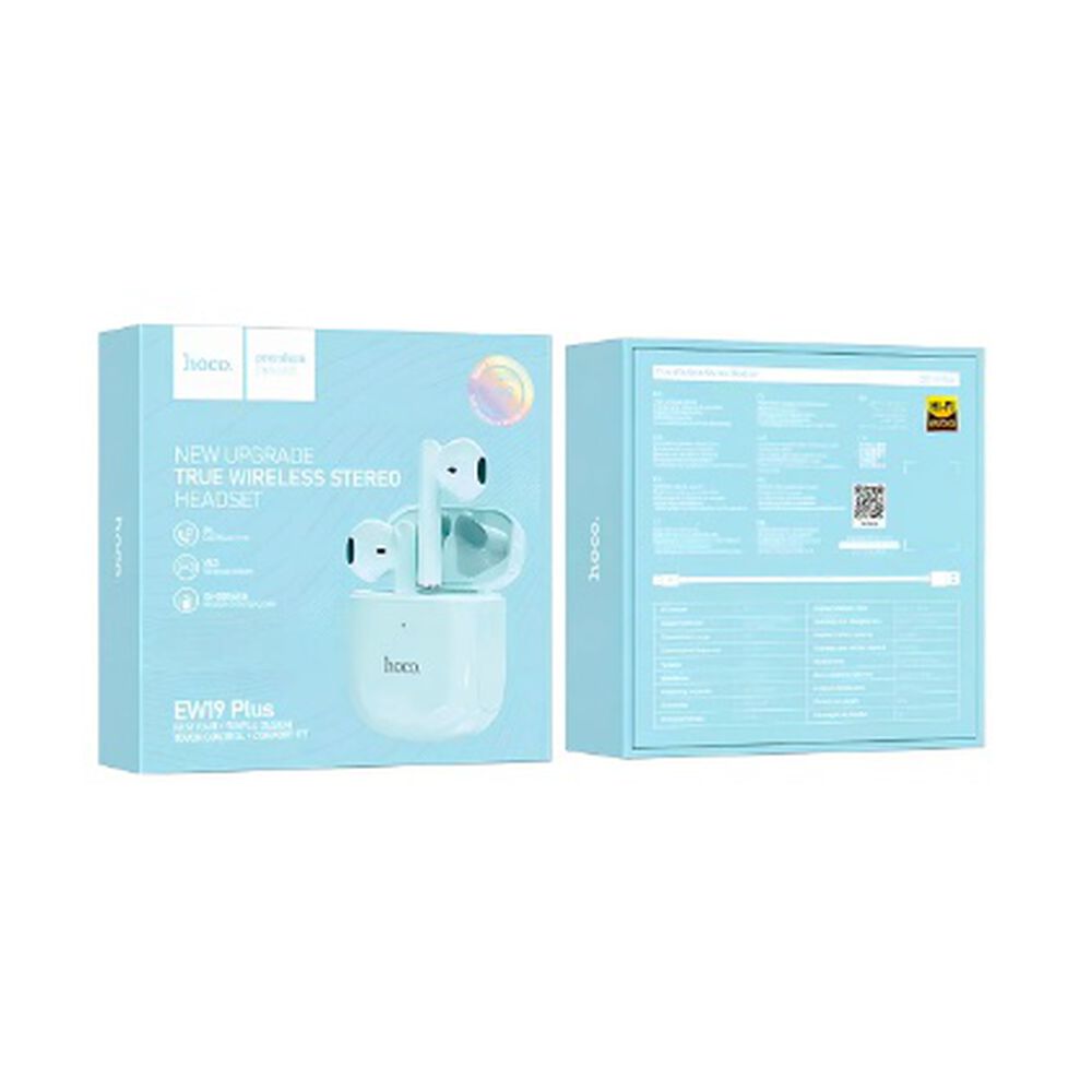 Audifonos Bluetooth Celestes image number 2.0