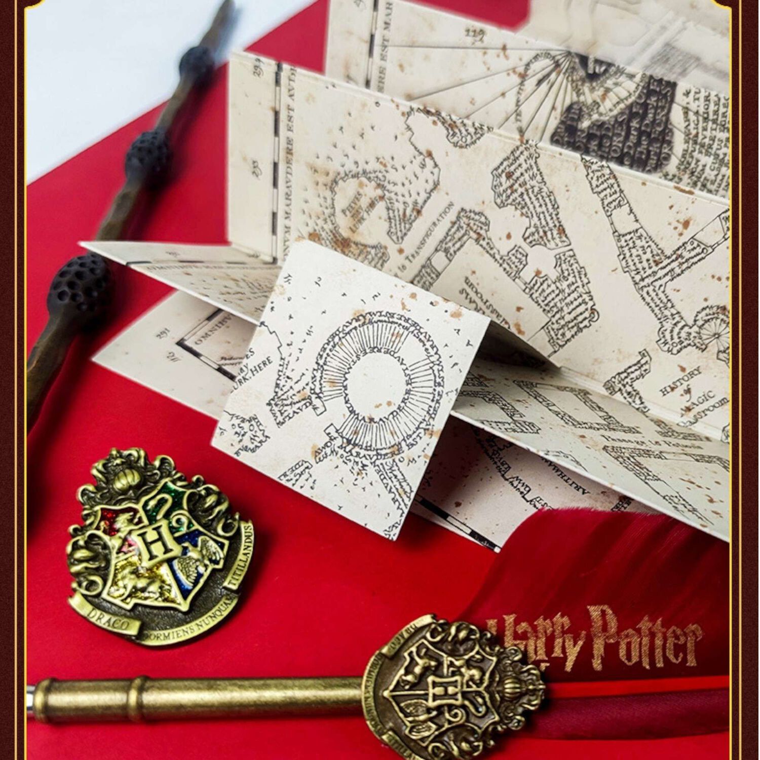 Mapa Del Merodeador Hogwarts Harry Potter image number 4.0
