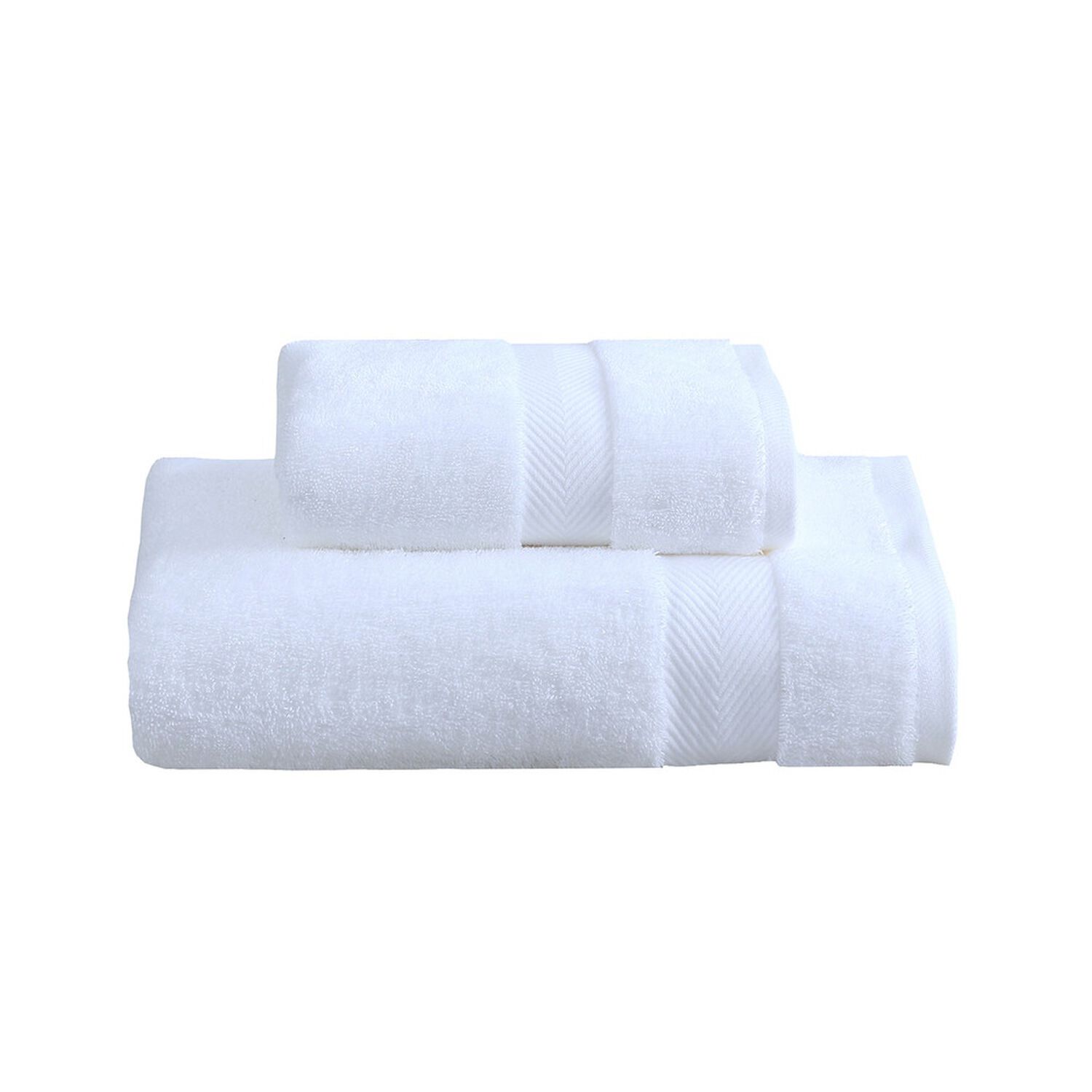 Juego Toalla Andes 2 Piezas 600gr Blanco image number 0.0