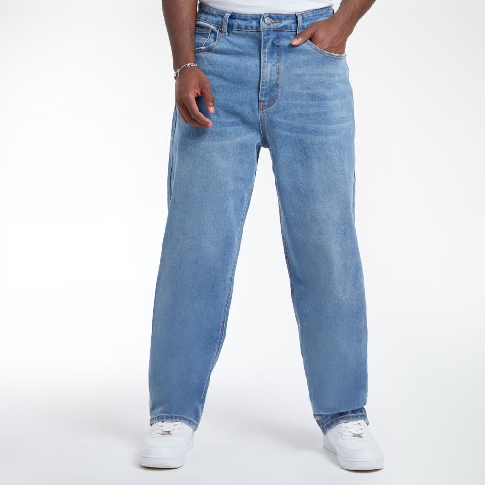 Jeans Tiro Medio Baggy Hombre Rolly Go image number 0.0