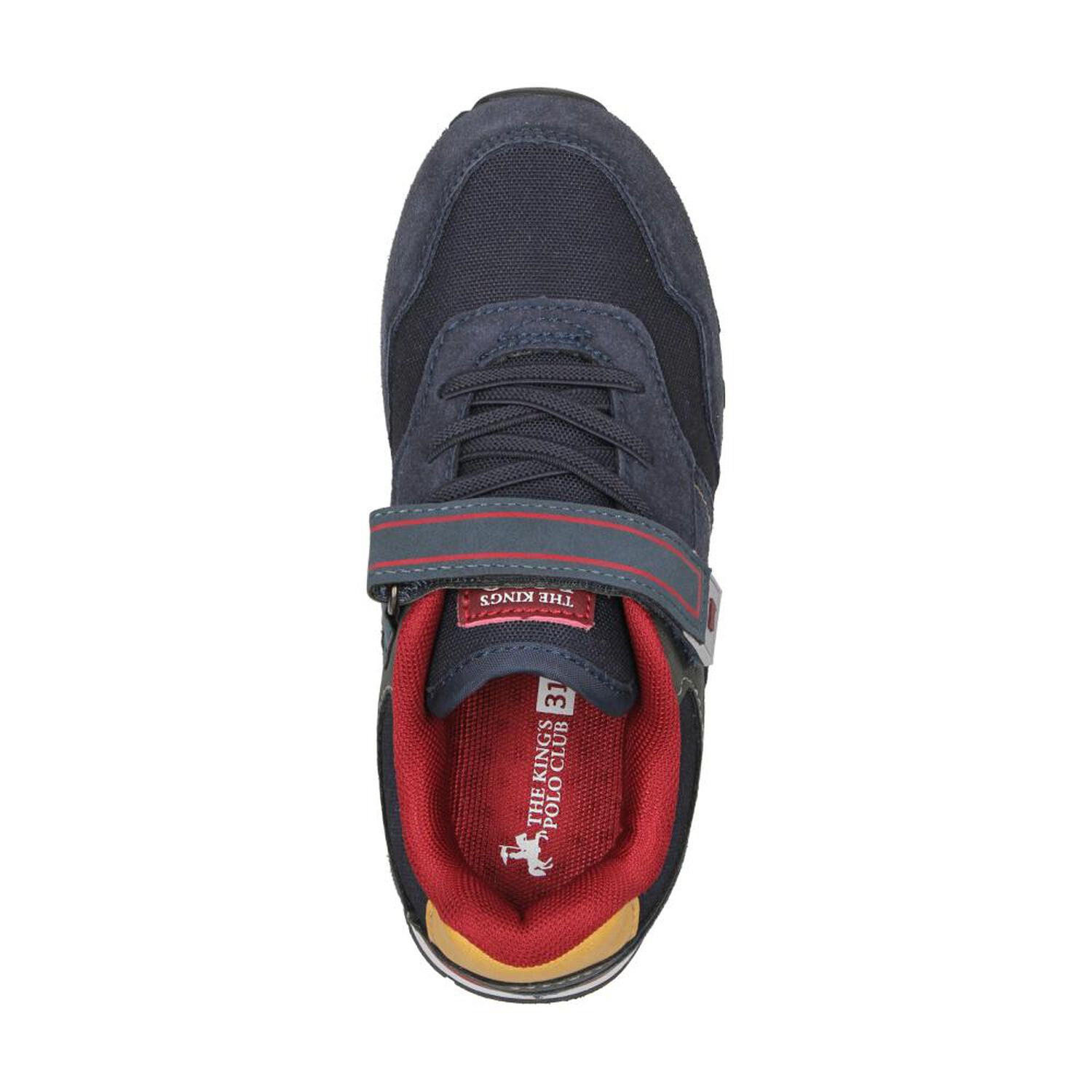 Zapatilla Infantil Ni&ntilde;o The King's Polo Club Navy image number 4.0