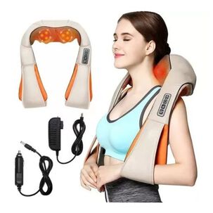 Masajeador Eléctrico Lumbar Cuello Cervical Multi Masaje