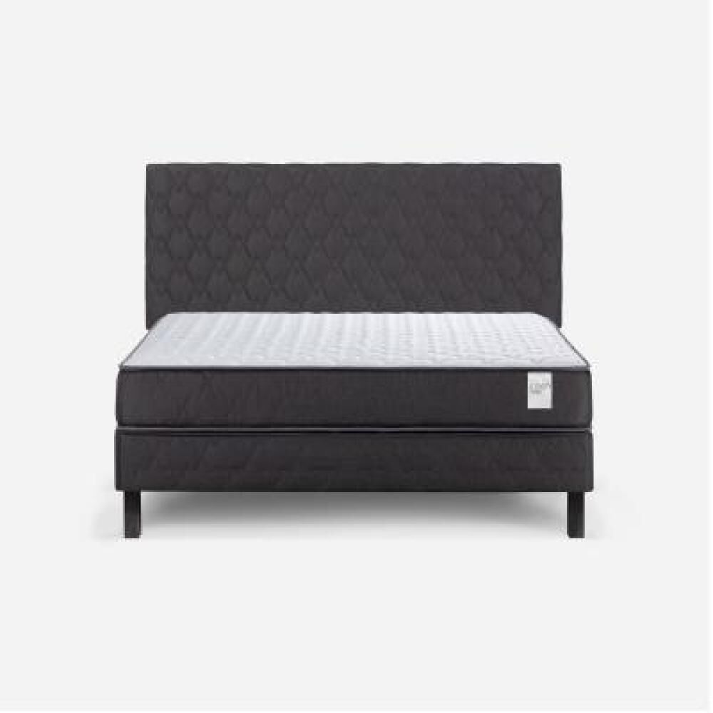 Cama Europea Rosen Wave / 2 Plazas / Base Normal + Respaldo image number 6.0