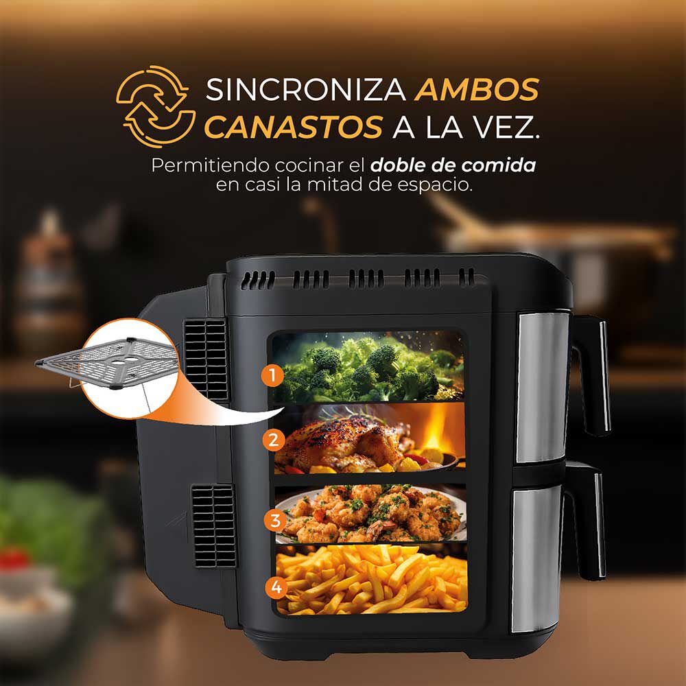 Freidora De Aire Dual Crisp Xl 10l image number 4.0