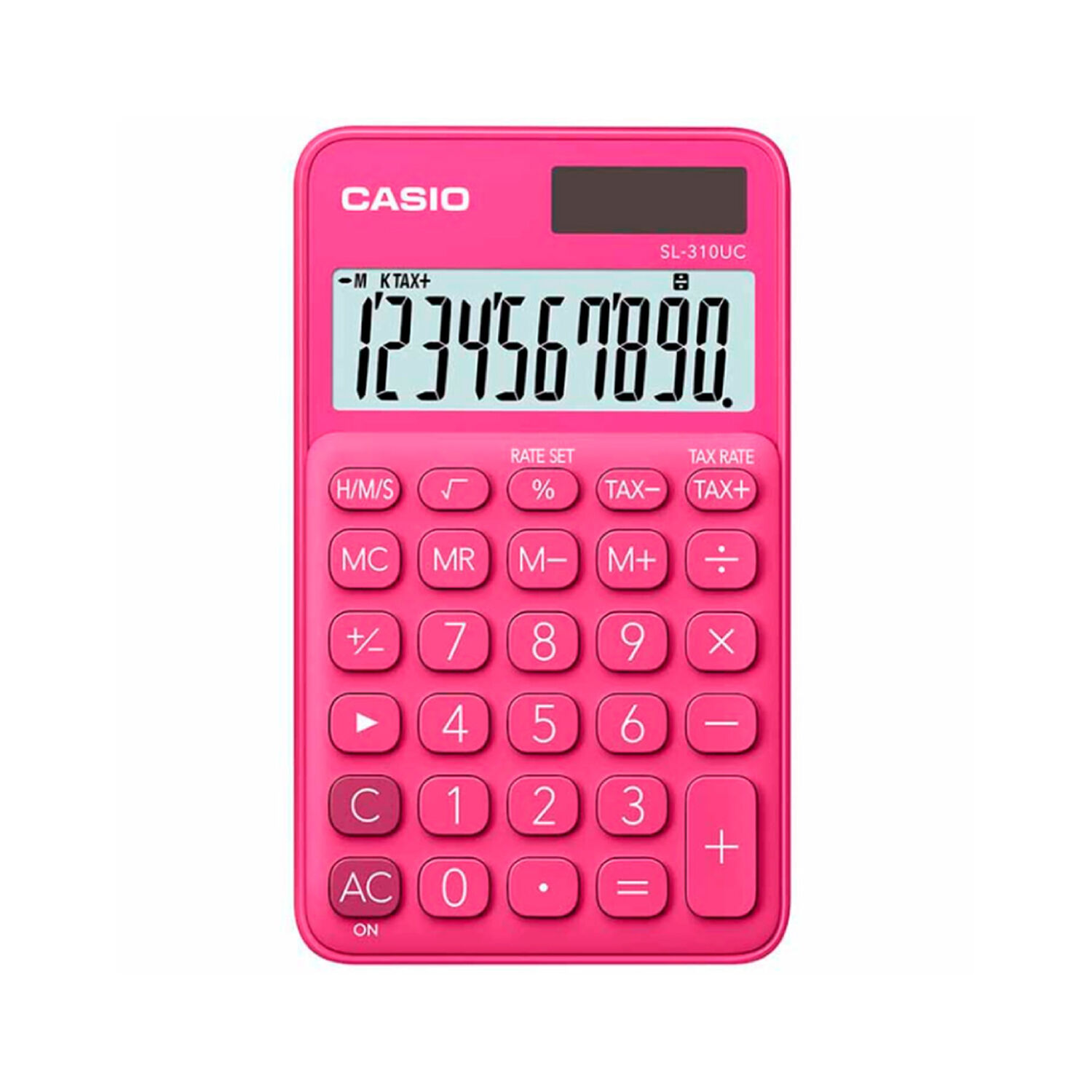 Calculadora Bolsillo Casio Sl-310uc-rd Rosada image number 0.0
