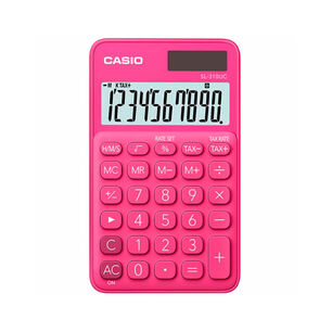 Calculadora Bolsillo Casio Sl-310uc-rd Rosada