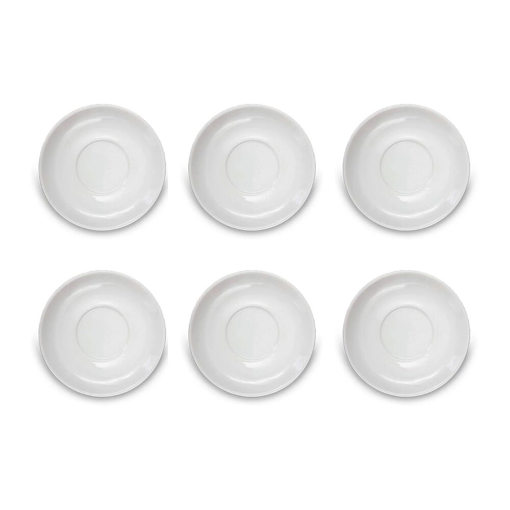 Set 6 Platillos T&eacute; Opalina 14cm Cocina Nadir Vidrio Resistente image number 0.0