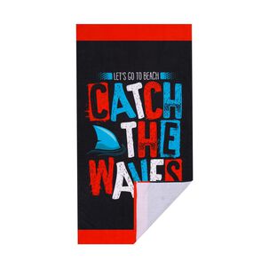Toalla De Playa Casaideal Catch / 75 X 150 Cm