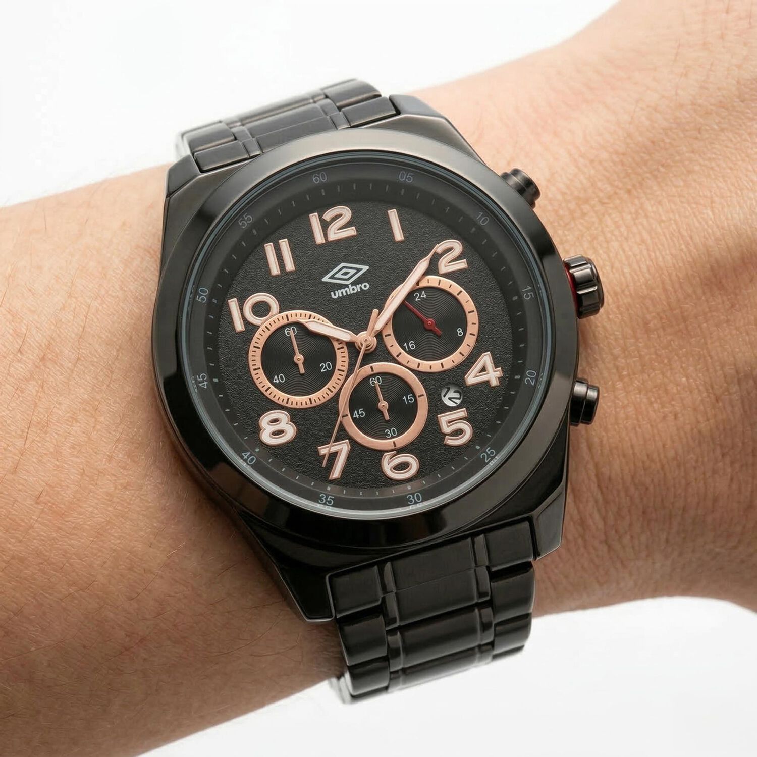 Reloj An&aacute;logo Hombre Umbro Plus Negro Umbp-1500-125 image number 3.0