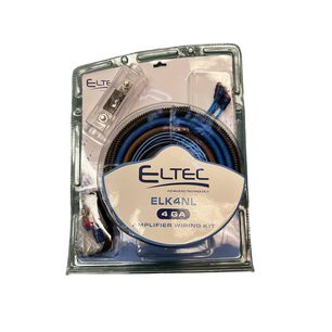 Kit De Cables Instalaci&oacute;n Eltec De 4 Gauge Fusible 100amp