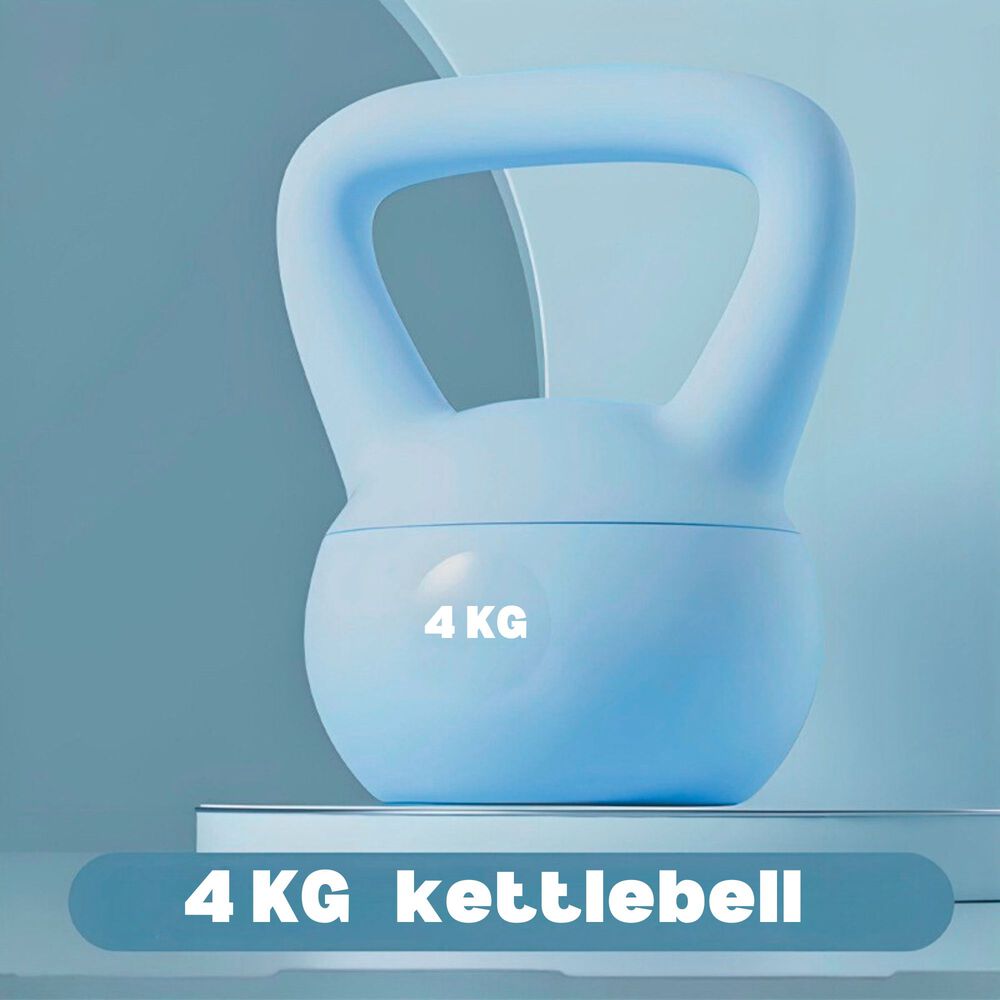 Pesa Rusa Kettlebell 4kg Crossfit Blanda Azul image number 1.0