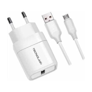 Cargador Micro Usb Tecnolab Certificado 2.4a Tl040