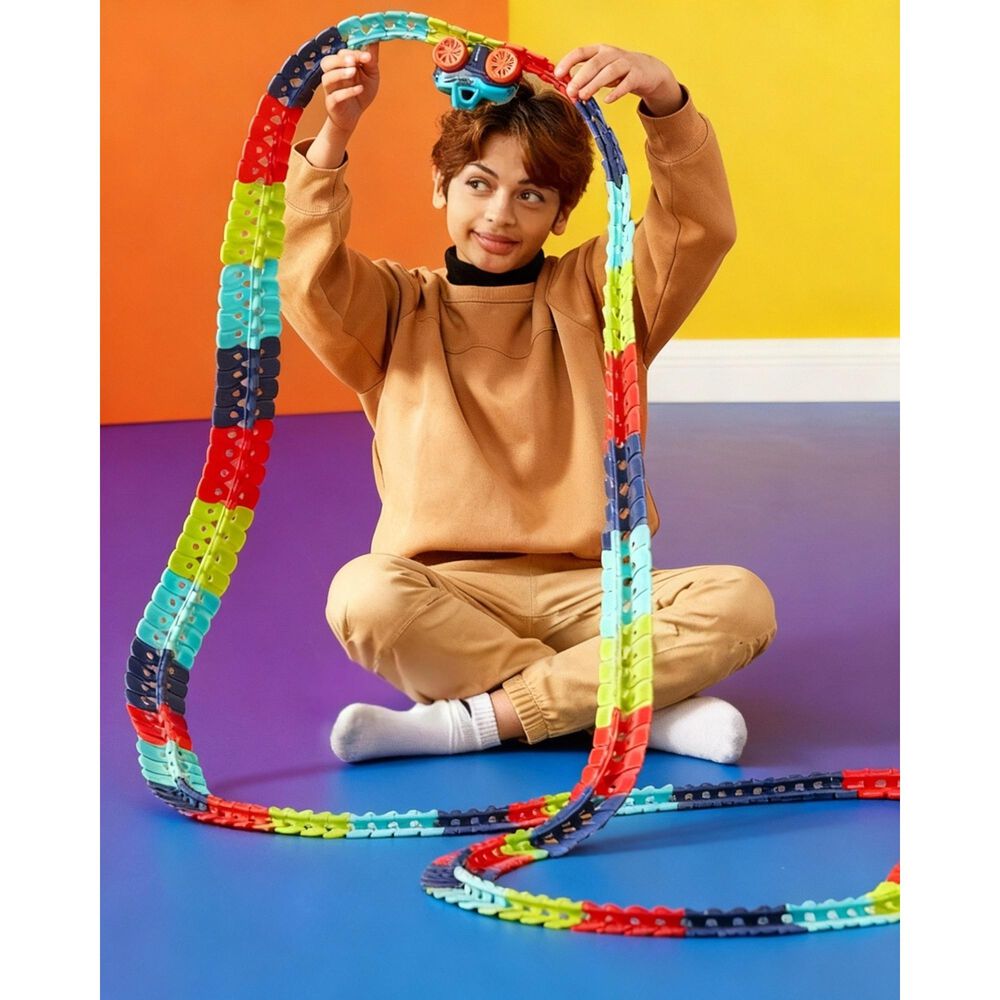 Autopista Magica Flexible Gravedad 0 184 Pcs Para Ni&ntilde;os image number 4.0