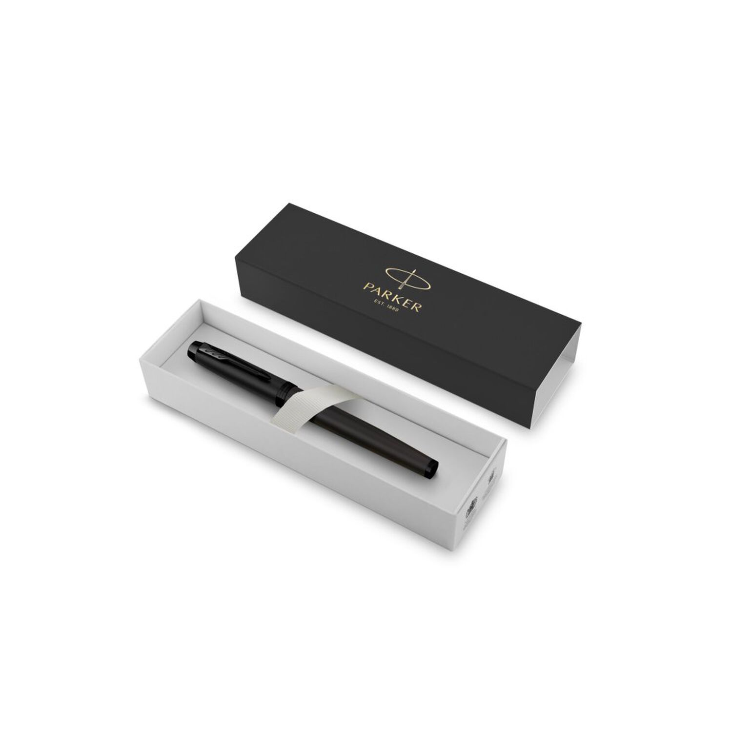 Parker Im Achromatic Pluma Fuente Negro Mate Bt image number 6.0
