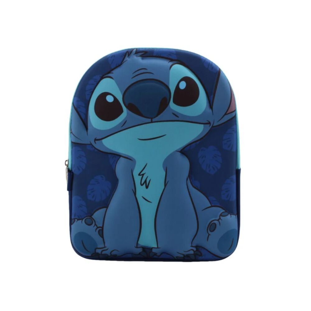 Mochila Escolar Dise&ntilde;o Stitch 3d Infantil 34cm Ni&ntilde;os image number 0.0