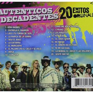 Autenticos Decadentes - 20 Exitos Originales | Cd