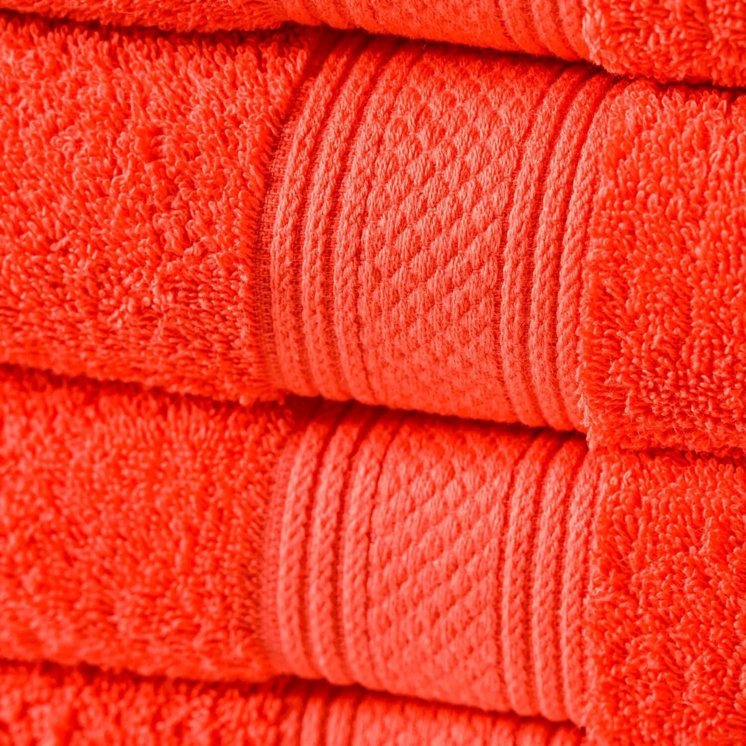 Toalla De Mano 100% Algod&oacute;n 450 Grs. 45x80 Centimetros / Coral American Family image number 3.0