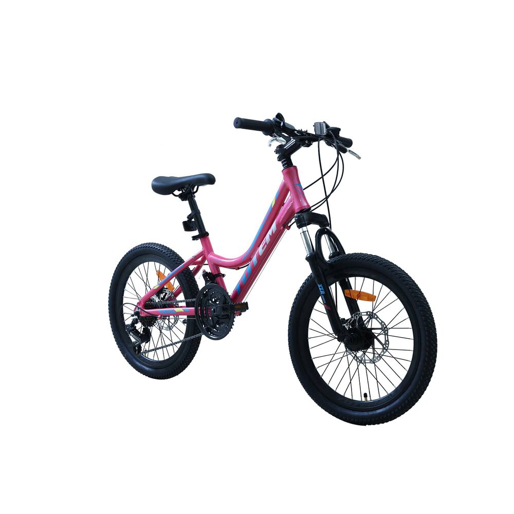 Bicicleta Totem Mtb Aro 20 Modelo Elise Rosada image number 1.0