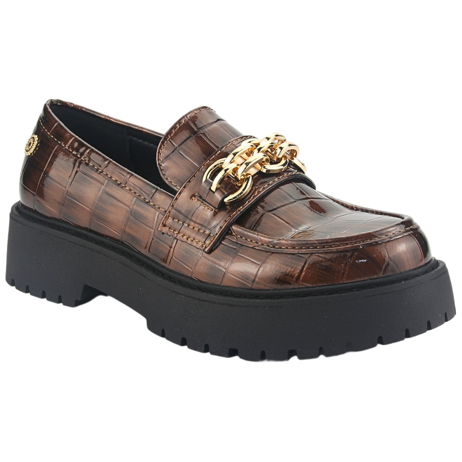 Mocasin Chalada Mujer Lenin-1 Caf&eacute; Casual image number 2.0
