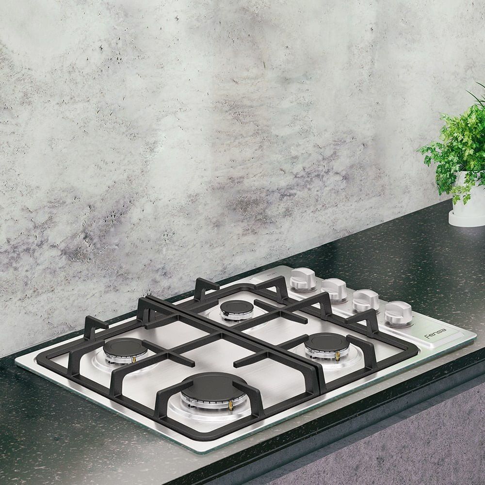 Encimera A Gas 4 Platos Fensa Tiple Llama Fce 4hf Inox image number 5.0