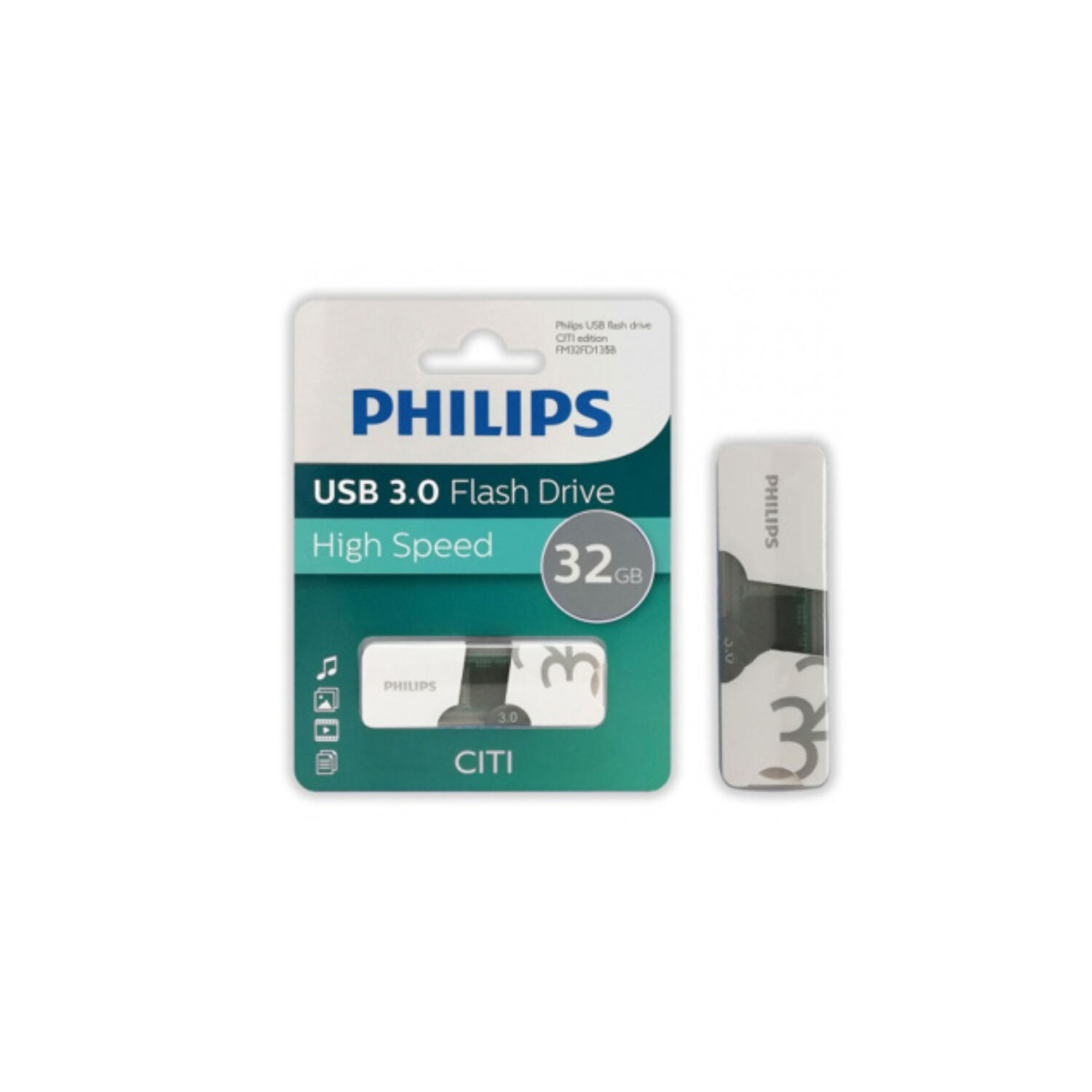 Pendrive 32gb Philips Citi 3.0 - Ps image number 0.0