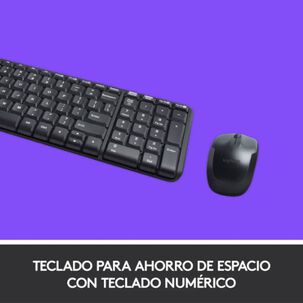Kit De Teclado Y Mouse Inal&aacute;mbrico Espa&ntilde;ol Latinoam&eacute;rica