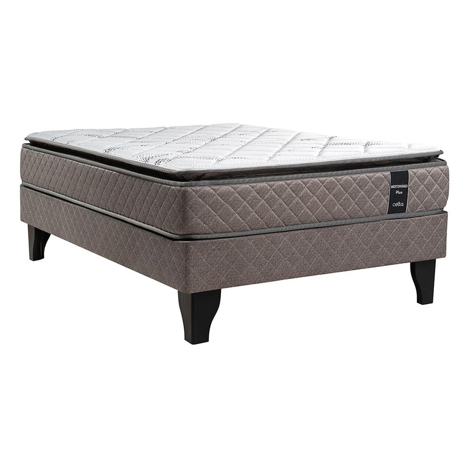 Cama Europea Celta Mediterr&aacute;neo Plus / 1 Plaza image number 0.0
