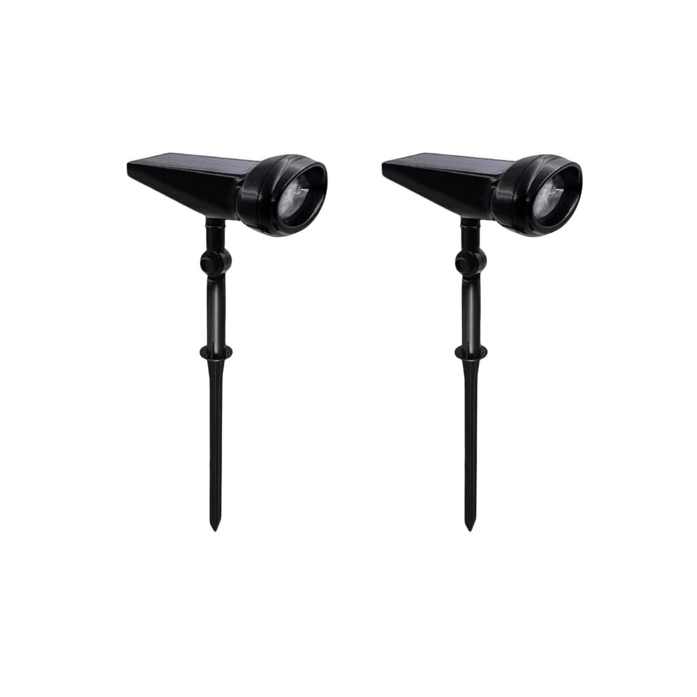Pack 2 Foco Estaca Para Exterior Led Solar Contra Agua image number 0.0