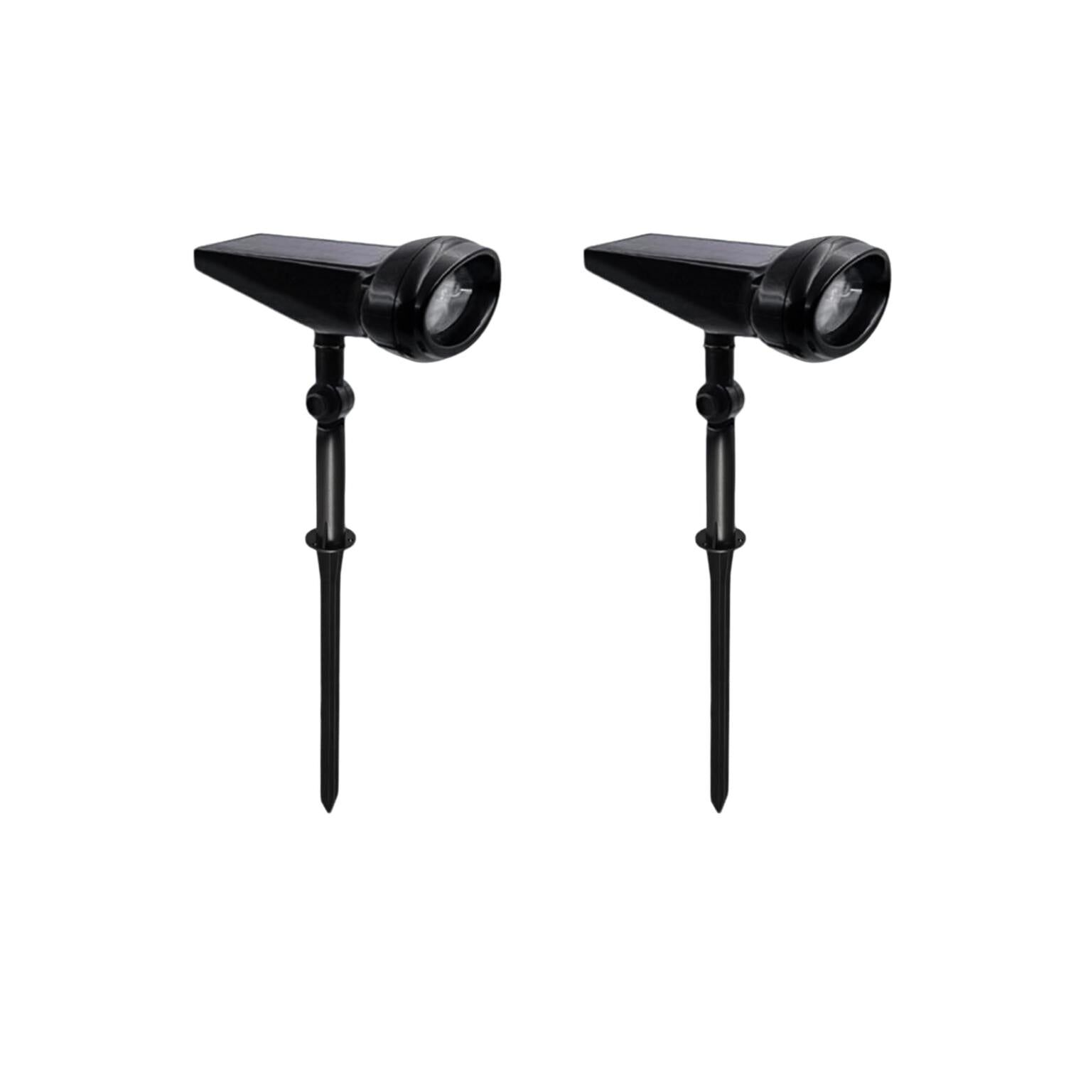 Pack 2 Foco Estaca Para Exterior Led Solar Contra Agua image number 0.0