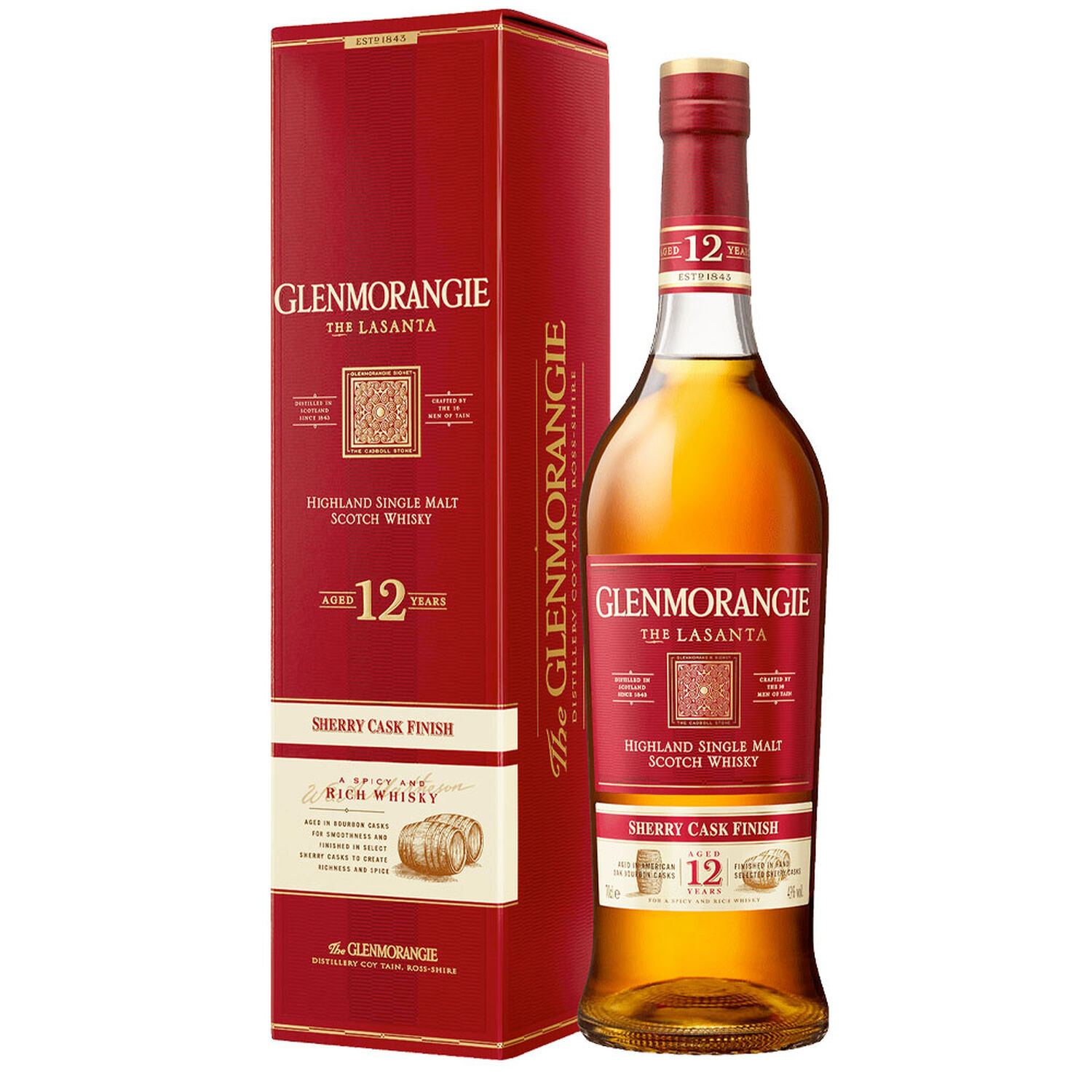 Whisky Glenmorangie Lasanta, Single Malt image number 0.0