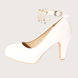 Zapato Fiesta Blanco V&iacute;a Franca Art. 5623-5white
