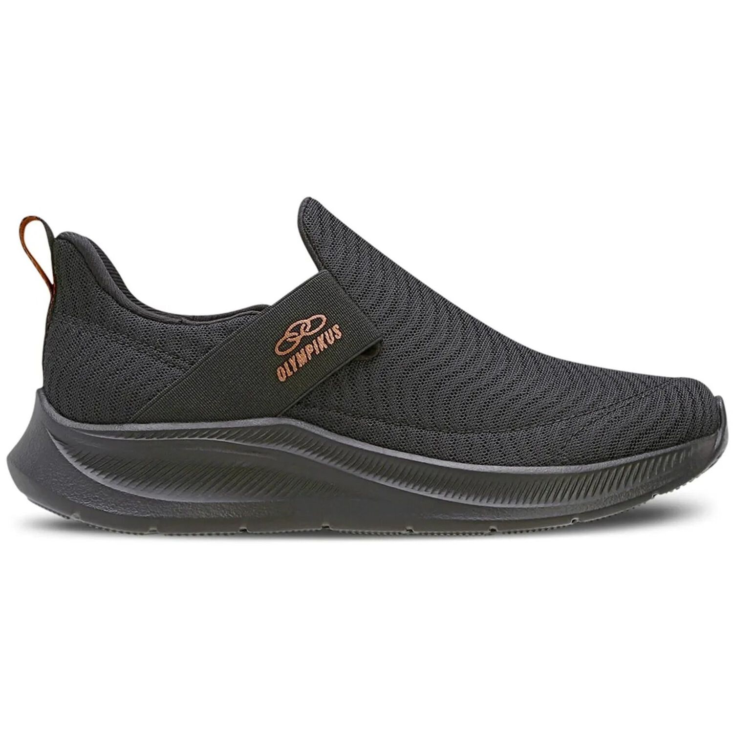 Zapatilla Infantil Flutua Negro Olympikus image number 1.0