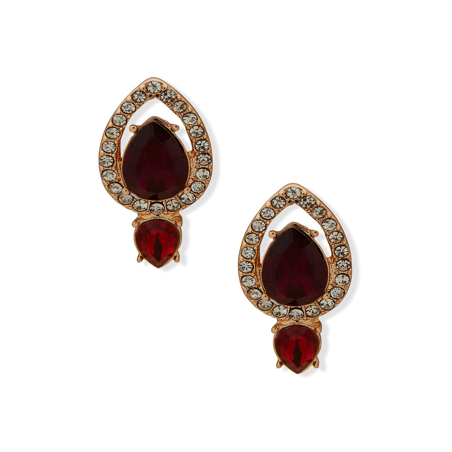 Aros Anne Klein Rojo Mujer 01g00724 image number 1.0