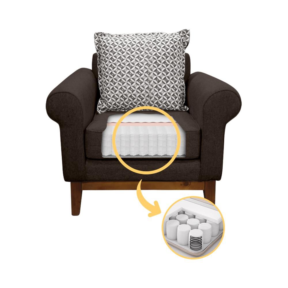 Sillon Living Factory Coihue / 1 Cuerpo image number 3.0