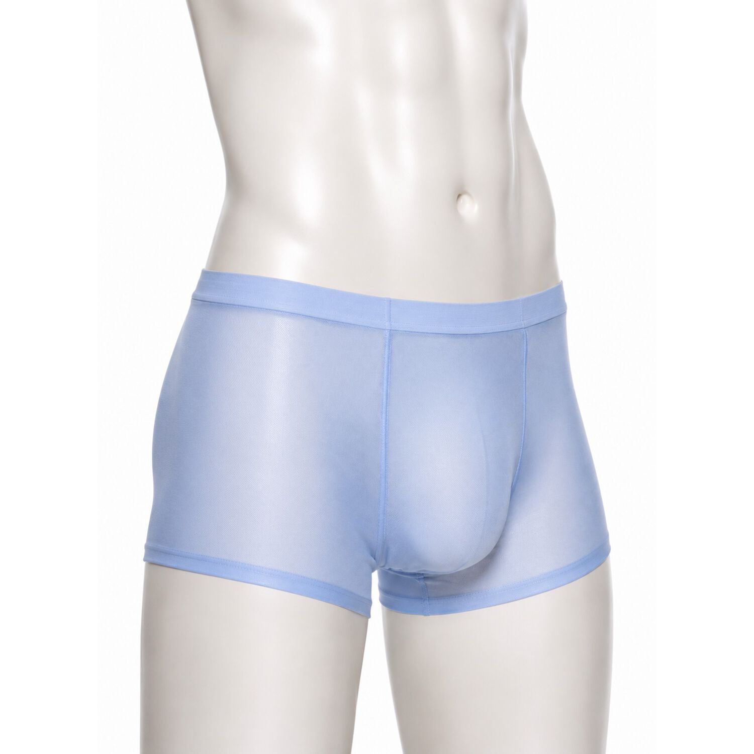 Boxer De Seda Sexy Trasnlucido Hombre Sin Costura 3piezas image number 3.0