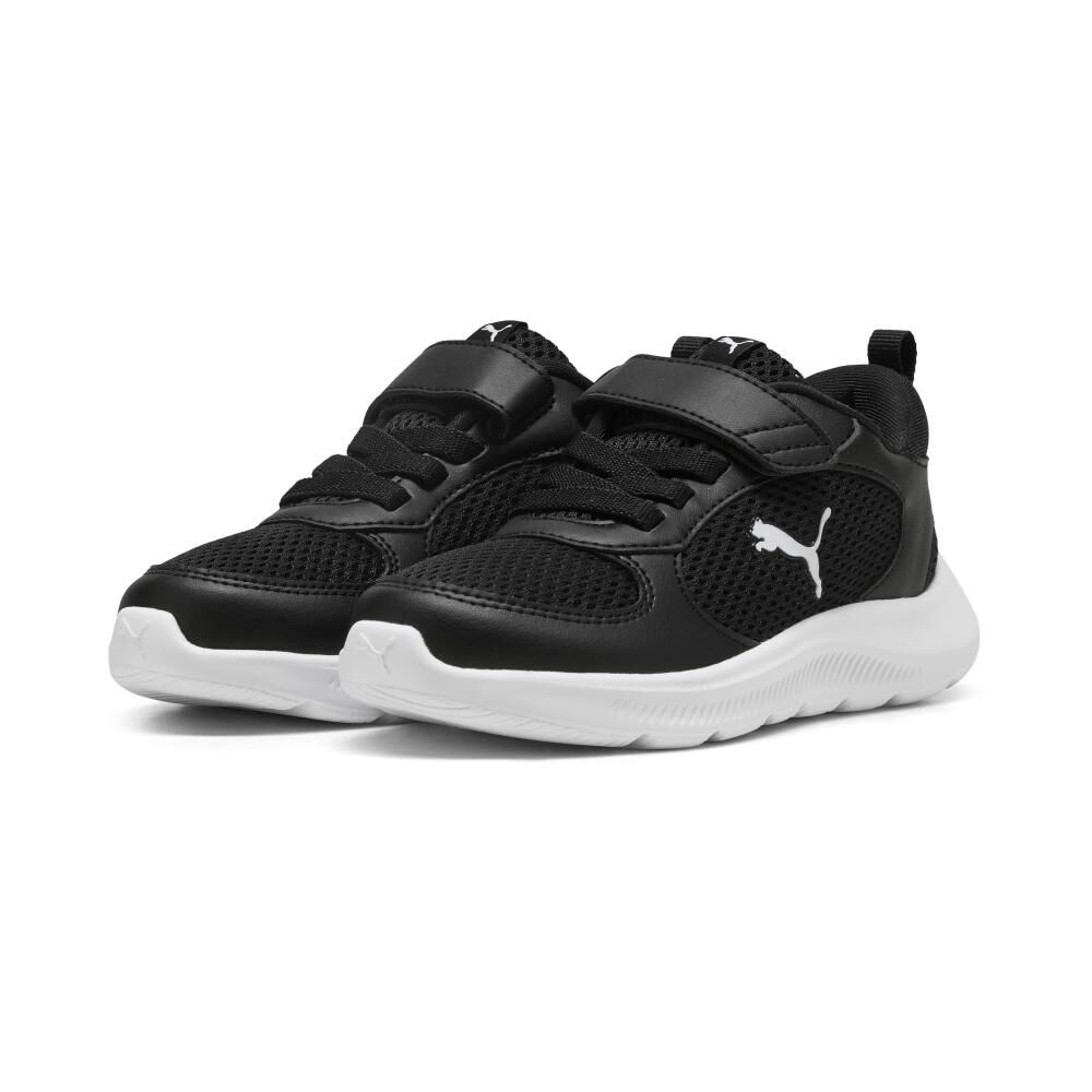 Zapatilla Infantil Ni&ntilde;o Puma Fun Racer Negro image number 1.0