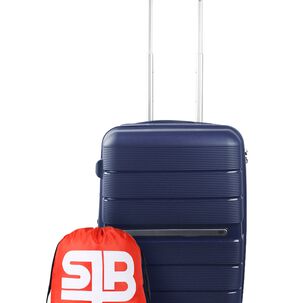Maleta Cabina Xpos Azul + Morral De Regalo Swiss Bag