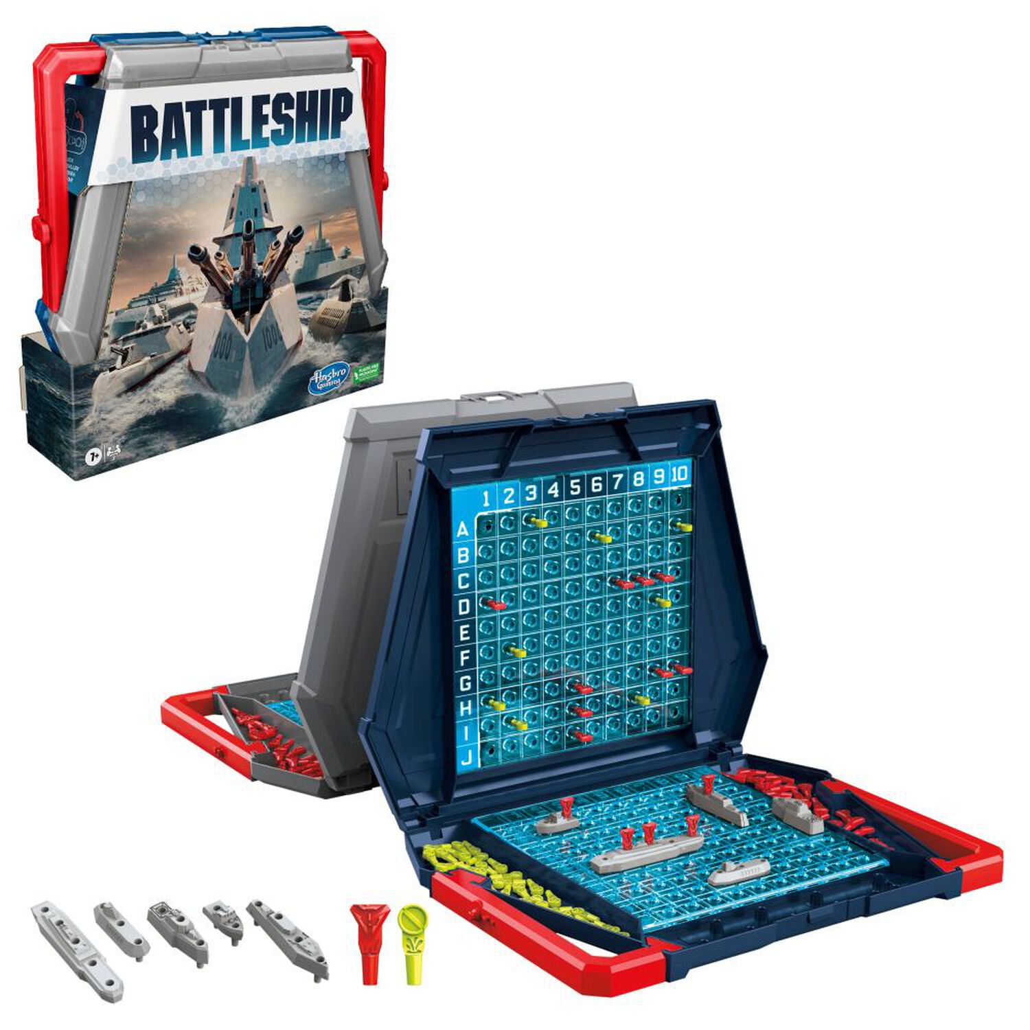 Juego De Mesa Hasbro Gaming Battleship F4527 image number 0.0