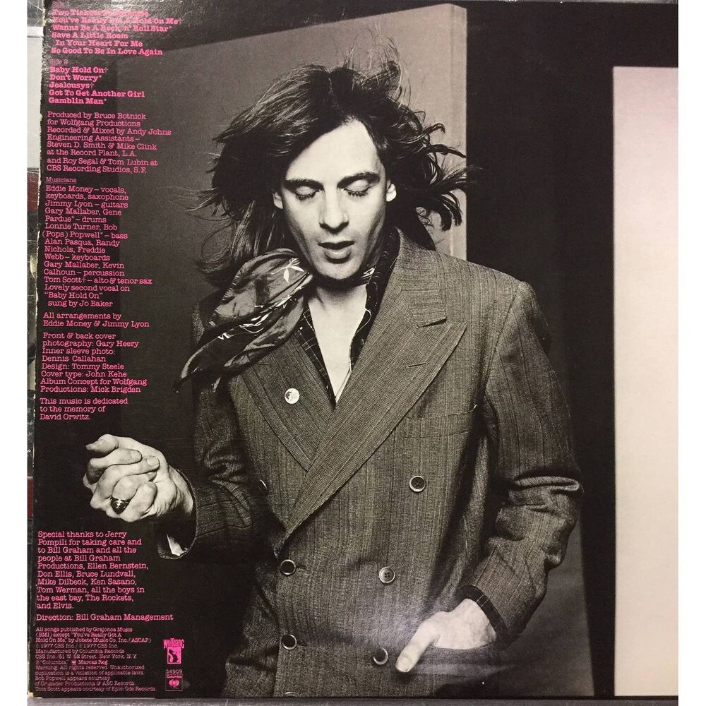 Eddie Money - Eddie Money (ltd Edt) (pink Vinyl) | Vinilo image number 1.0