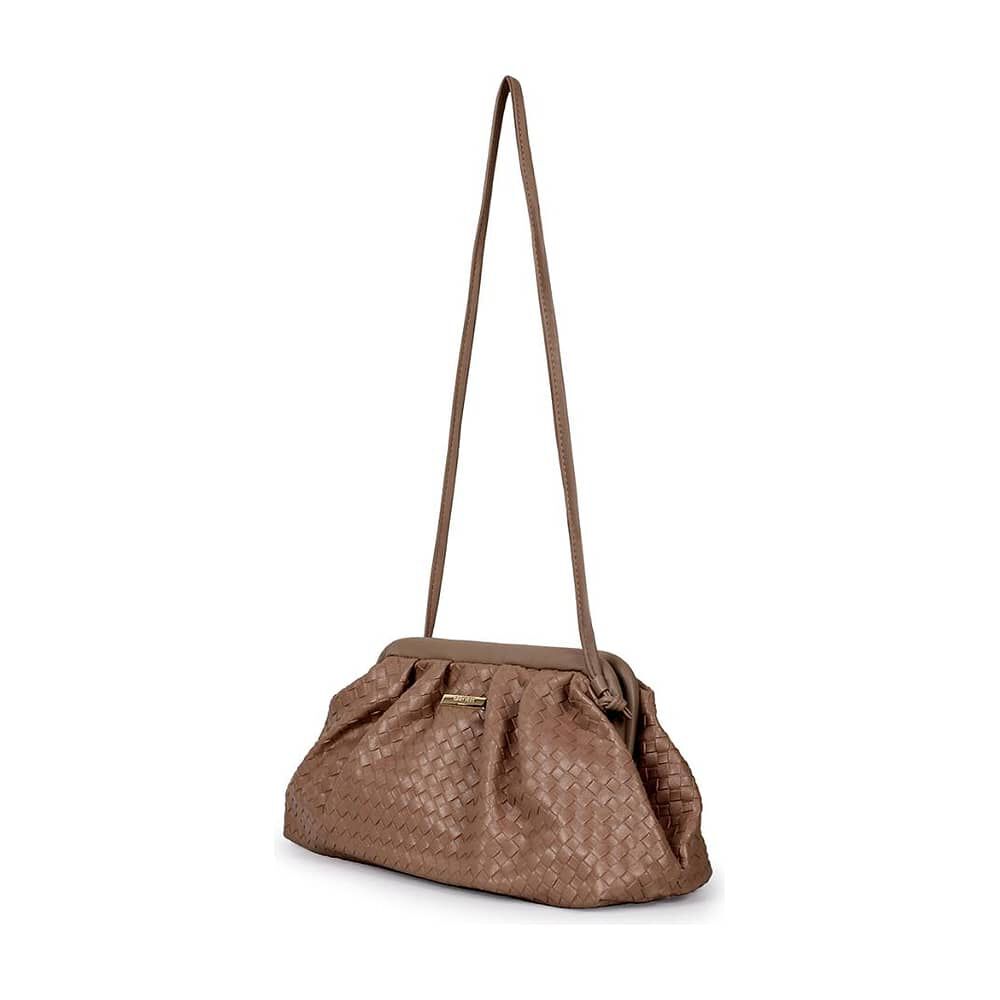 Cartera Freya Taupe Carven image number 4.0