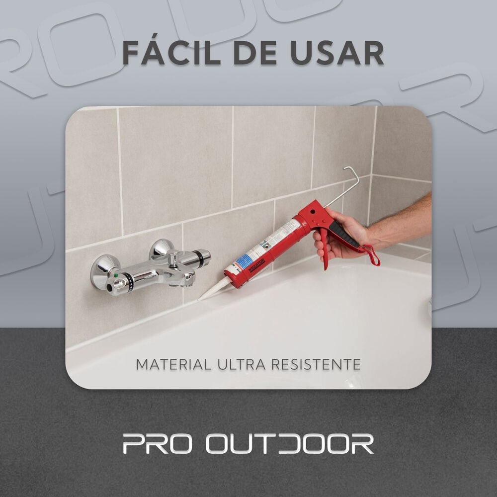 Pistola Calafatera Profesional Silicona Y Acrilicos image number 4.0